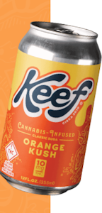 KEEF - [KEEF] CLASSIC SODA 12 OZ - 10MG - ORANGE KUSH (H)