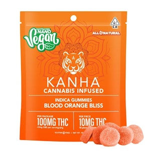 KANHA - Blood Orange Nano Vegan Gummies 