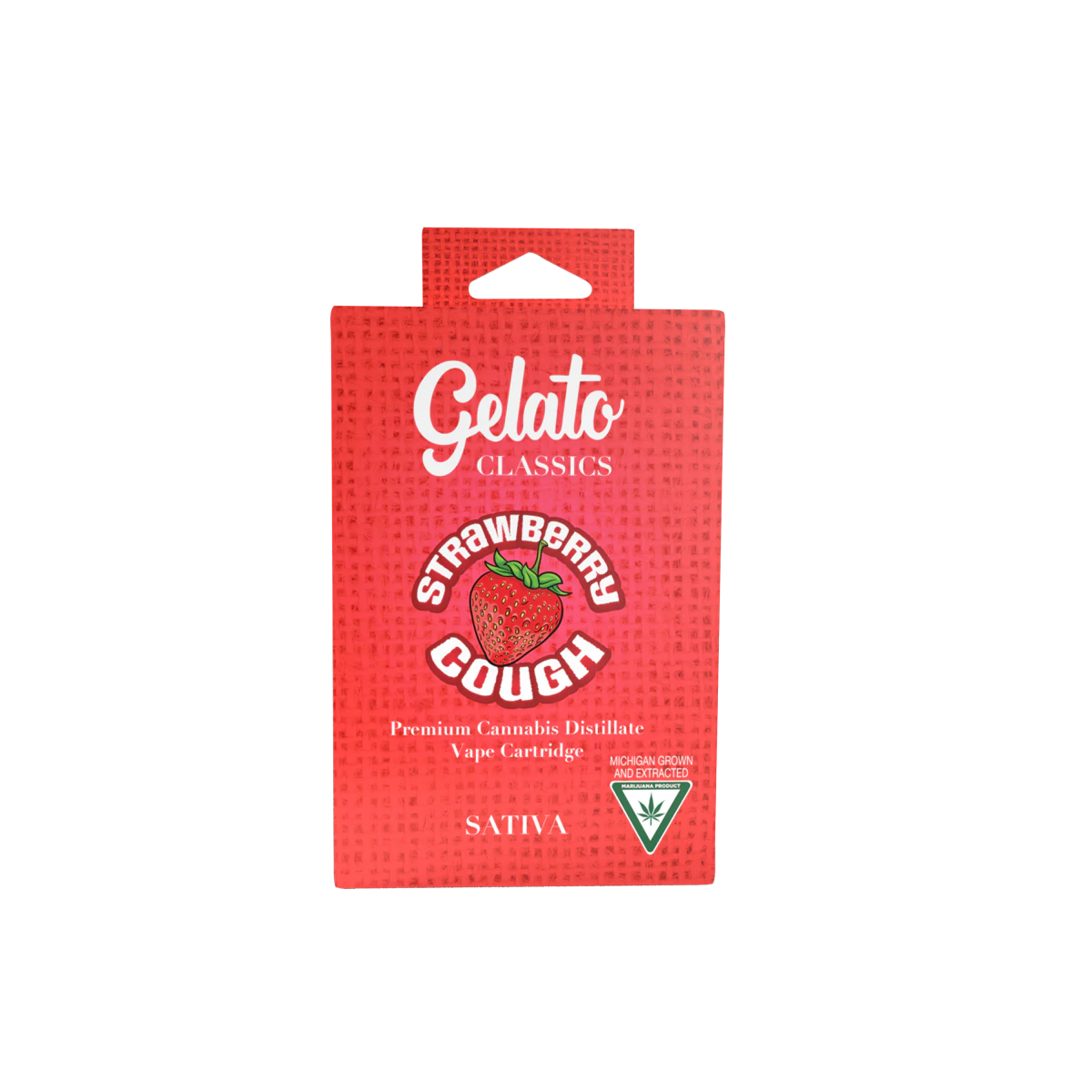 Gelato - STRAWBERRY COUGH | SATIVA | 1G VAPE CART ADULT-USE Main Image