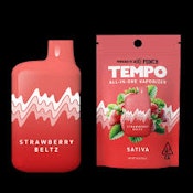 [TEMPO] ALL IN ONE VAPE - 1G - STRAWBERRY BELTZ (S)