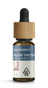PAPA & BARKLEY -  CBD:THC - 1:3 - Releaf Tincture - 15ml - Papa & Barkley