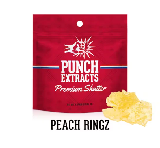 Punch - [Punch] BHO Shatter - 1g - Citrus Ringz (H) Main Image