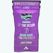 [PRESIDENTIAL] INFUSED MOON ROCK MINI PREROLLS 3 PACK - 1.5G - CRESCENDO (S)