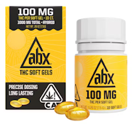 [ABX] THC SOFT GELS - 1000MG TOTAL (100 MG EACH) - 10 COUNT (H)