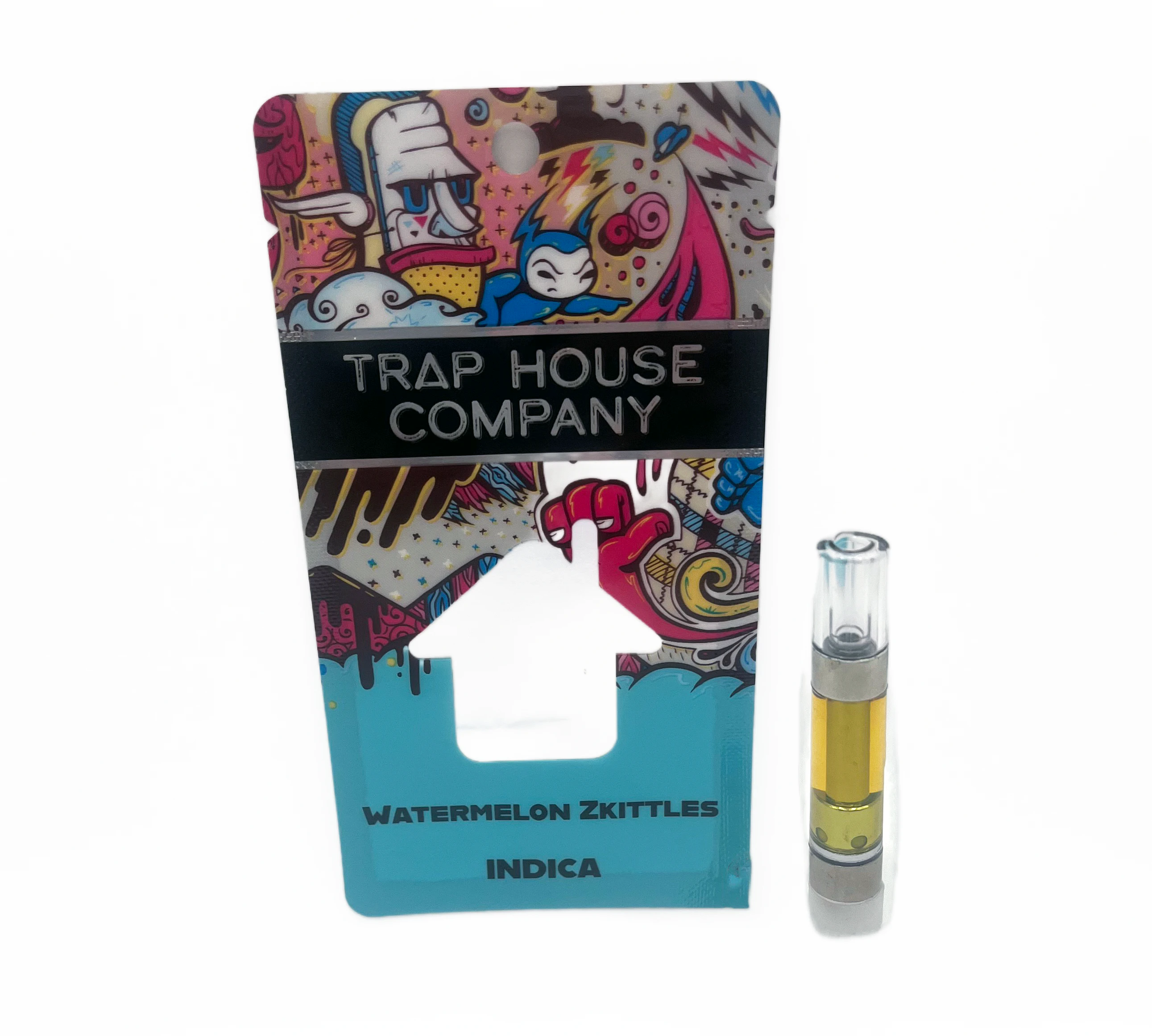 Trap House Company - WATERMELON ZKITTLEZ ADULT-USE Main Image