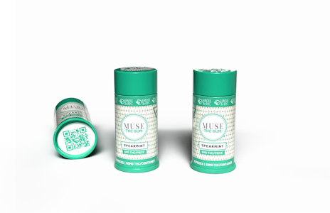 HIGH TEHC - MUSE - SPEARMINT THC GUM (5MG THC/PIECE) ADULT-USE