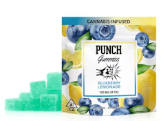 [Punch] Gummies - 100mg - Blueberry Lemonade (H)