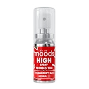 High Strawberry Sublingual Spray 1000mg
