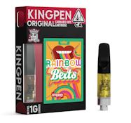 [KINGPEN] CARTRIDGE - 1G - RAINBOW BELTS (H)