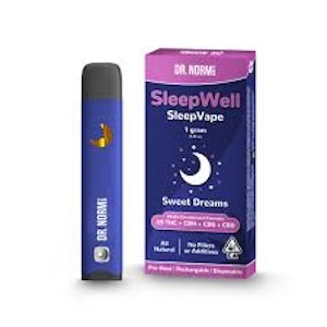 DR NORMS - [Dr. Norms] AIO - 1g - Sweet Dreams 'SleepWell' 5:2:1:1 (THC:CBN:CBD:CBG)