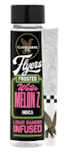 [CLAYBOURNE] FROSTED FLYERS 2 PACK PREROLLS - 1G - WATERMELON ZKITTLEZ (I)