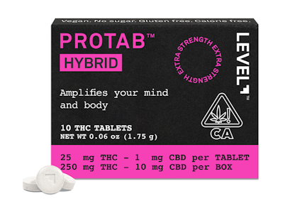 LEVEL - [LEVEL] PROTAB 10 PACK - 250MG - HYBRID