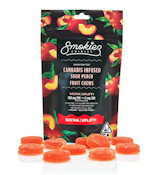 [SMOKIEZ] THC GUMMIES - 100MG - SOUR PEACH (S)
