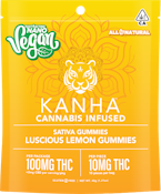[KANHA] NANO THC GUMMIES - 100MG - LUSCIOUS LEMON (S)
