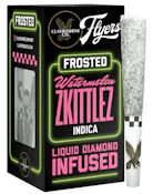 [Claybourne] Frosted Flyers Pre-roll 5 Pack - 2.5g - Watermelon Z (I)