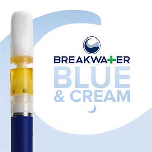 Breakwater - Breakwater | Blue & Cream | 0.5g Live Hash Rosin Cartridge