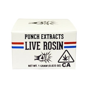 PUNCH EXTRACTS - PUNCH EXTRACTS: GRAPE MOTOR BREATH 1G LIVE ROSIN BADDER (TIER 4)