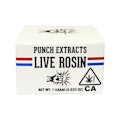 PUNCH EXTRACTS: RAINBOW MAPLE 1G LIVE ROSIN BADDER (TIER 1)