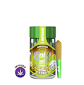 JEETER: Kiwi Kush Quad-Infused Baby Jeeter .5g Pre-Roll 5pk/2.5g (I)