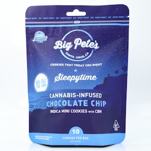 Big Pete's - Chocolate Chip CBN 150mg 100mg 10 Pack Cookies - Big Pete's