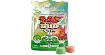 ABX - Sour Apple + Sour Watermelon Dab Duos Rosin Gummies - 100mg