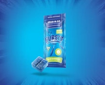 Sauce-Grab-N-Go-Bursts-Blue Raspberry-Live Resin-Gummies-200mg