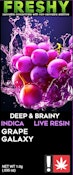 Freshy Grape Galaxy 1g AIO Flavored Cart - Indica