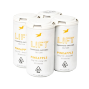 Pineapple | Infused Seltzer 8oz (4pk) 2mg THC/6mg CBD | Lift 