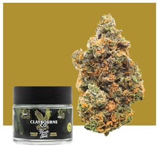 CLAYBOURNE CO. - [Claybourne Co.] Indoor Flower Flower - 3.5g - Blue Dream (S)