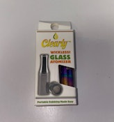 Quartz  Glass Atomizer (Rainbow) - Clearly