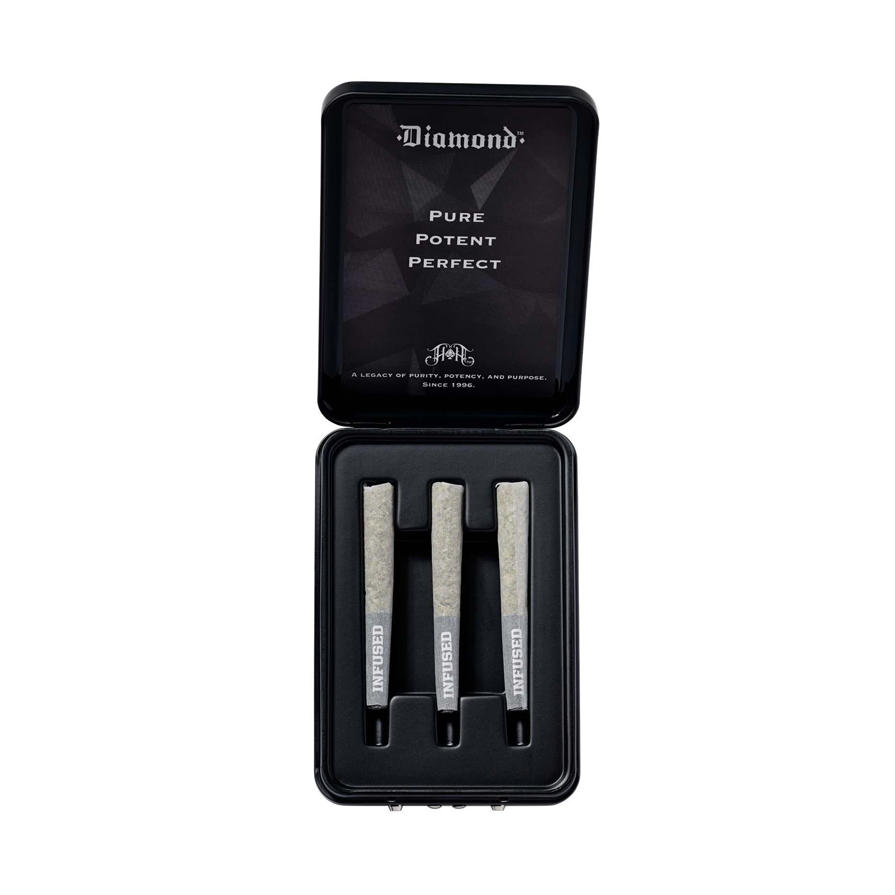 Heavy Hitters - Velvet - Diamond Infused 3pk Prerolls (1.5g) Main Image