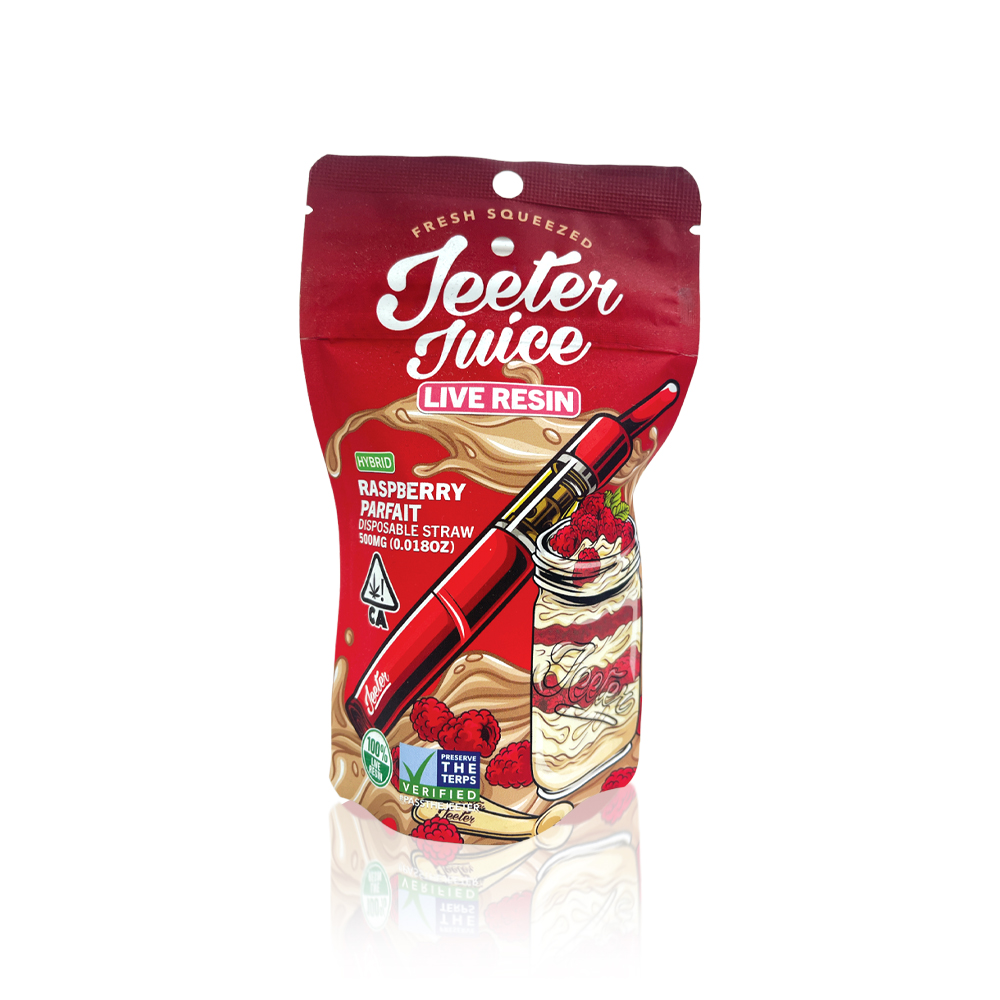 JEETER JUICE Disposable Raspberry Parfait Live Resin .5G