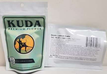 Kuda - Kuda Lemon Cake 3.5g Bag