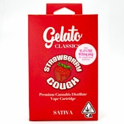 Strawberry Cough 1g Distillate Cart  - Gelato