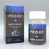 CBN Sleepy 300mg 30 Pack Capsules - Proof