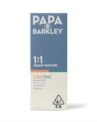 Papa and Barkley - Tincture - 1CBD:1THCa - 30mL