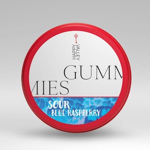 Happy Valley - Sour Blue Raspberry - 100mg - Happy Valley