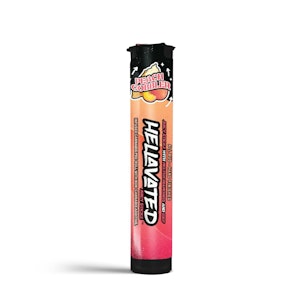 Hellavated - Hellavated | Peach Cobbler | Flavored Infused Pre-roll | 0.75g