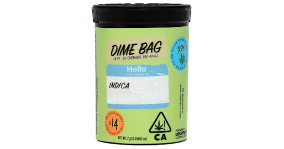 DIME BAG - GMO 14 Pack Prerolls (7g)