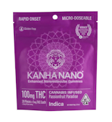 Kanha - Nano Passionfruit Gummies Indica 100mg