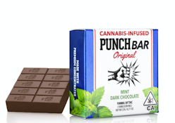 MINT DARK CHOCOLATE 100MG - PUNCH EDIBLES & EXTRACTS