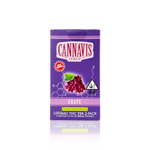 CANNAVIS - CANNAVIS - Tincture - Grape - Extra Strength 2 Pack - 1000MG