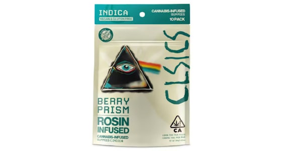 CLSICS - CLSICS - Berry Prism Indica Rosin Gummies - 100mg