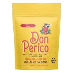 DON PERICO - Fresa Gummies (Solventless) 100mg (I) - Don Perico