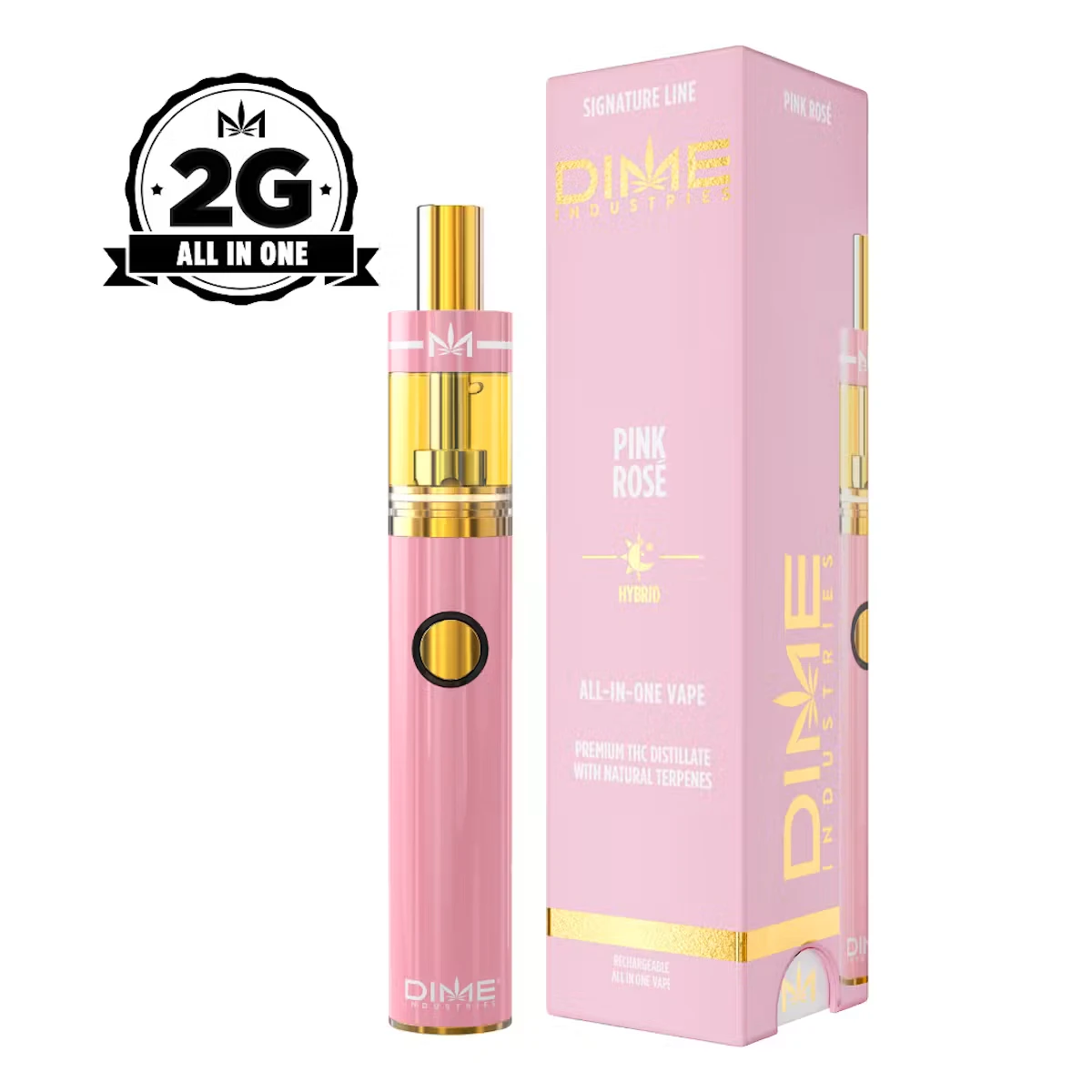 Dime Bag - Dime | Signature Line | Pink Rosé | 2g AIO Main Image