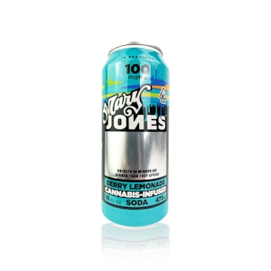 MARY JONES - Mary Jones - Drink - Berry Lemonade Soda - 16oz Can - 100MG