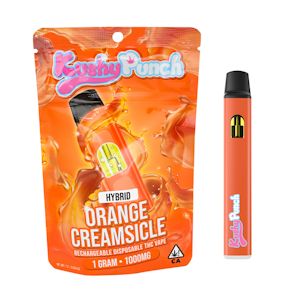 Kushy Punch - 1g Hybrid Orange Creamsicle (All-in-One) - Kushy Punch