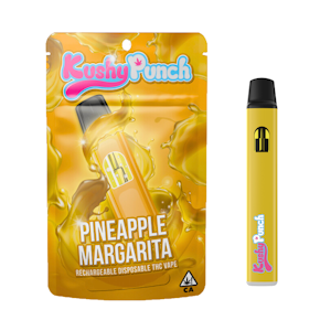 Kushy Punch - 1g Hybrid Pineapple Margarita (All-in-One) - Kushy Punch