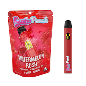 KUSHY PUNCH - 1g Indica Watermelon Rush (Ready-to-Use) - Kushy Punch