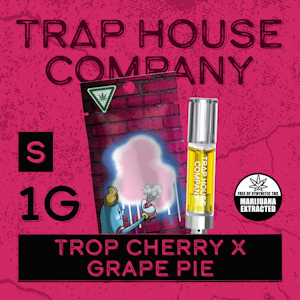 TRAP HOUSE - Trap House Company | (1G) Live Resin | Trop Cherry x Grape Pie